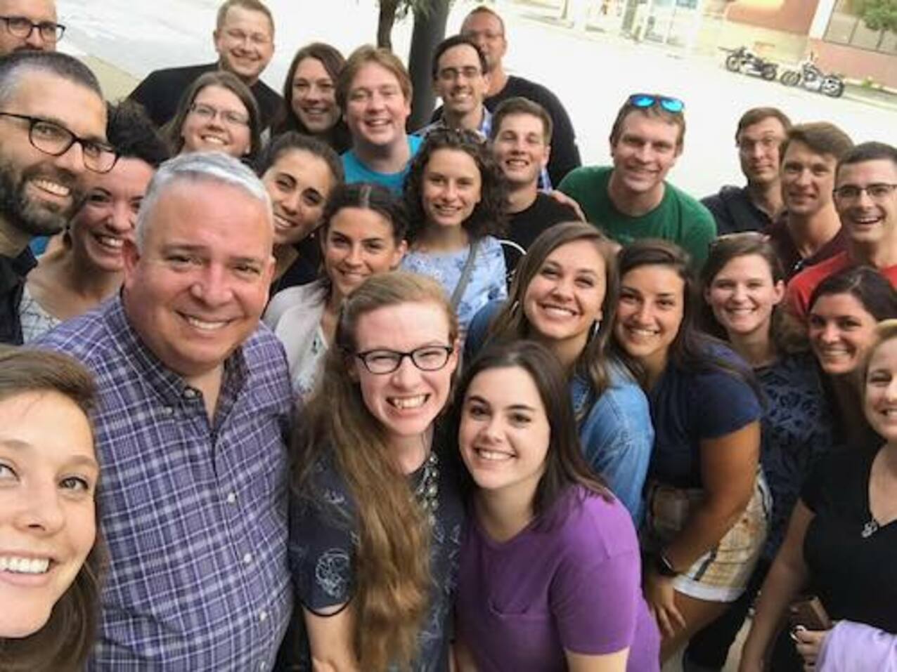 Books & Beaches event draws young adults from across the diocese