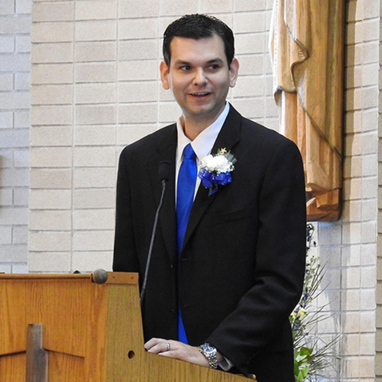 Liturgy, visit from mark a new beginning for St. Albert the