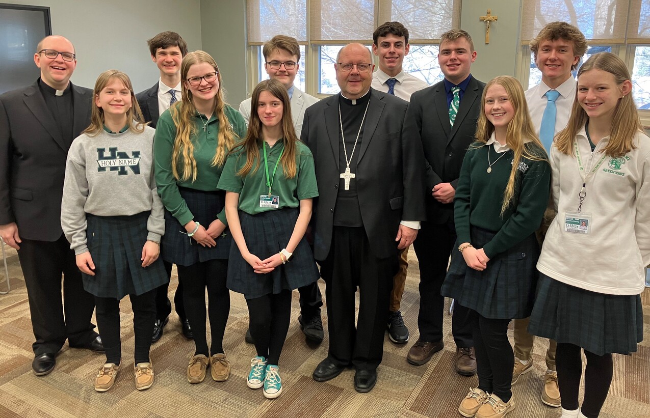 Holy Name High School Malesic to campus