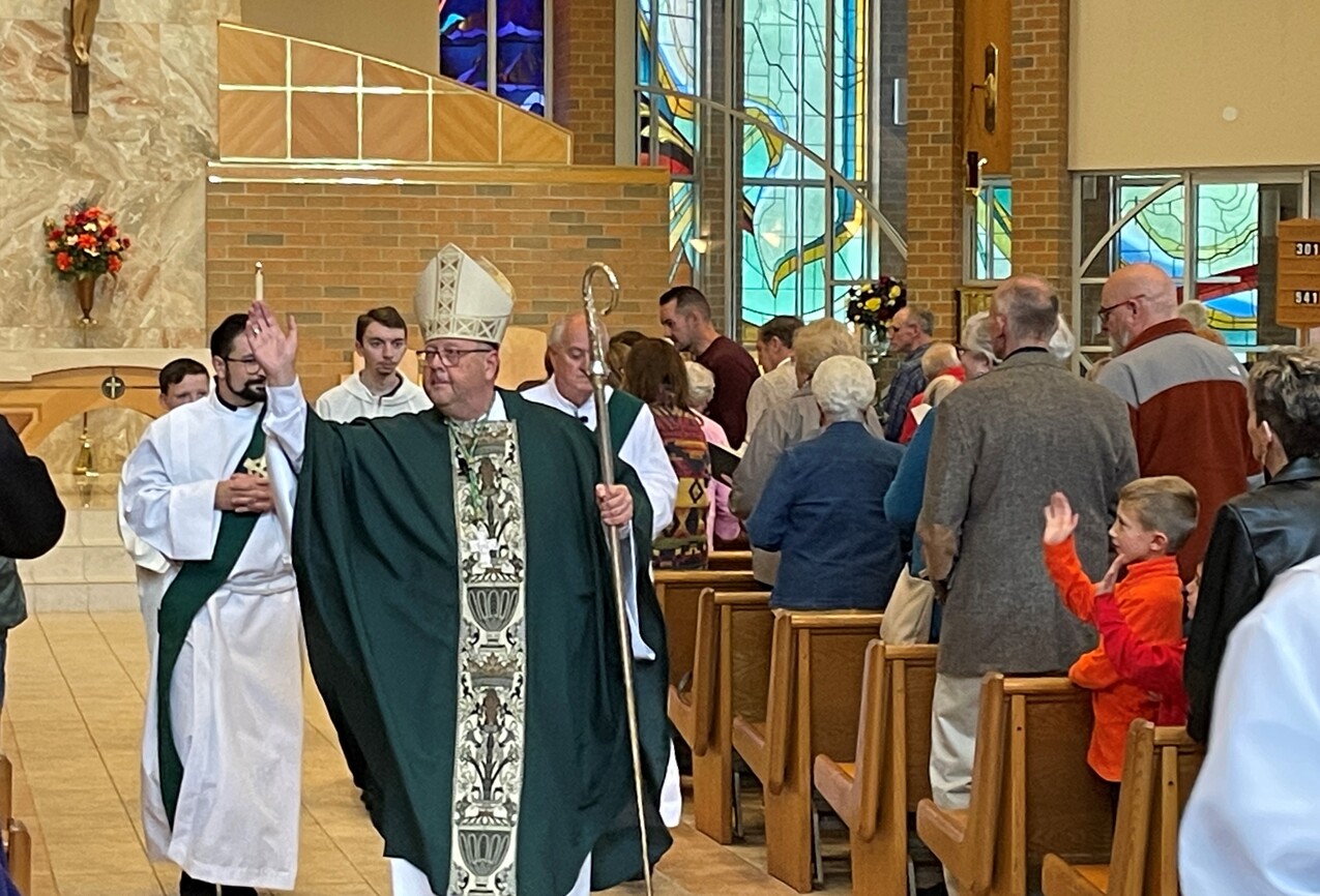 St. John Vianney parishioners mark Founders’ Day and more during visit