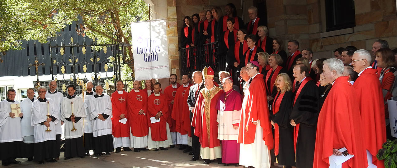 Lawyers Guild honors DeSantis, retired at Red Mass