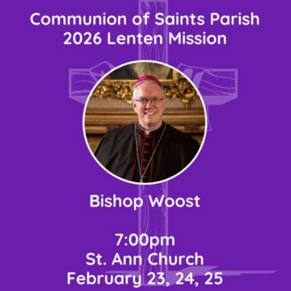 Lenten Parish Mission (3 Nights)