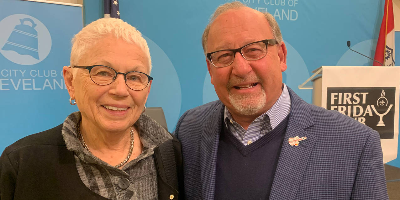 Talking Tribe with Bob DiBiasio at the First Friday Club of Cleveland