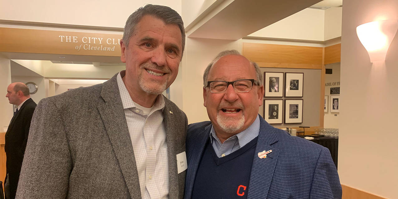 Talking Tribe with Bob DiBiasio at the First Friday Club of Cleveland