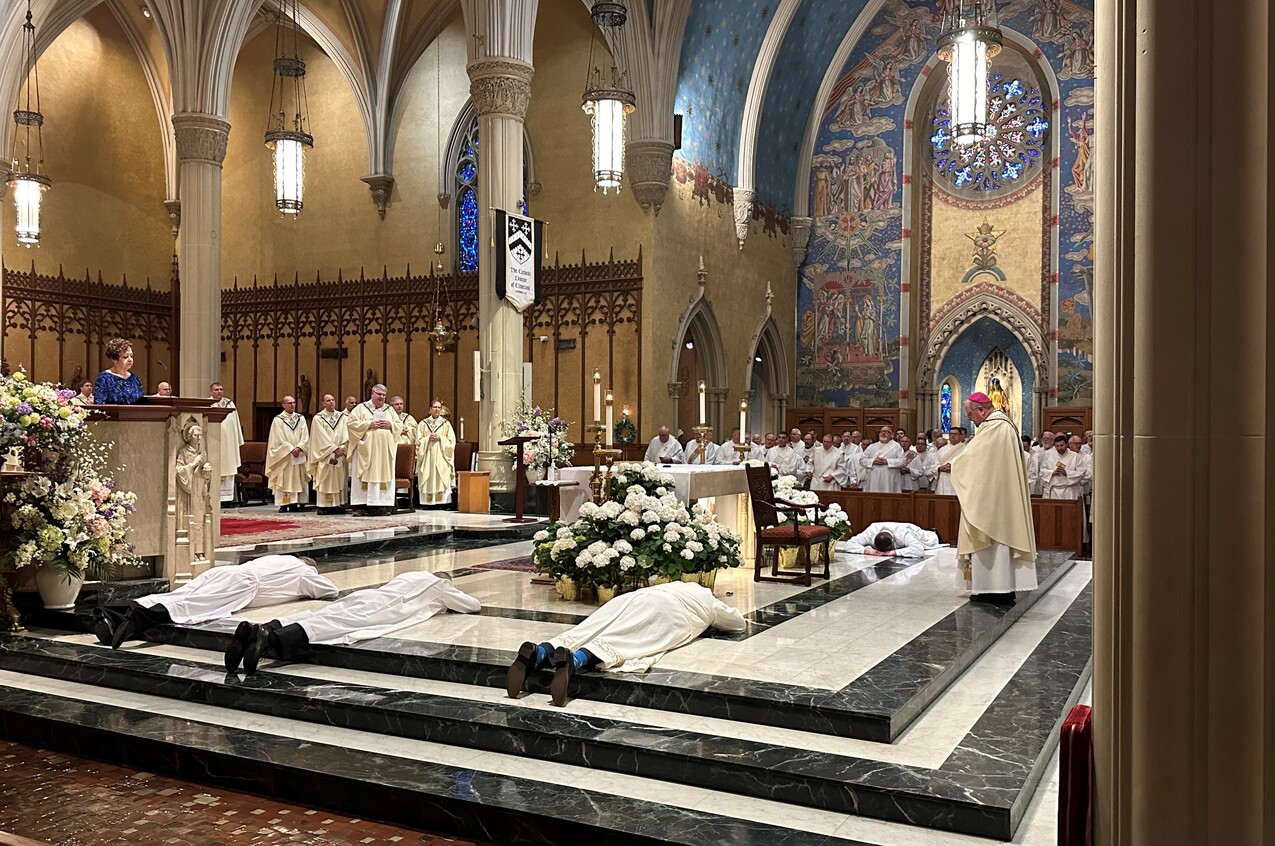 Bishop Malesic will ordain four men as permanent deacons on May 2