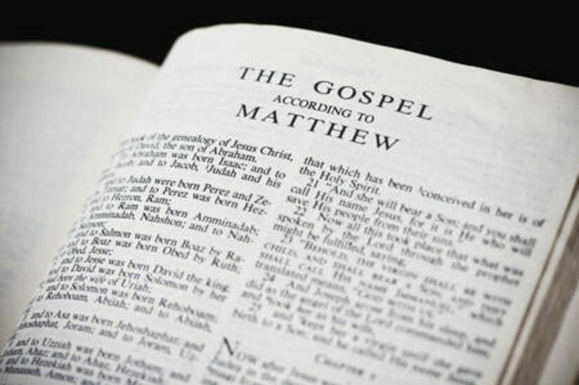 Gospel of matthew scripture