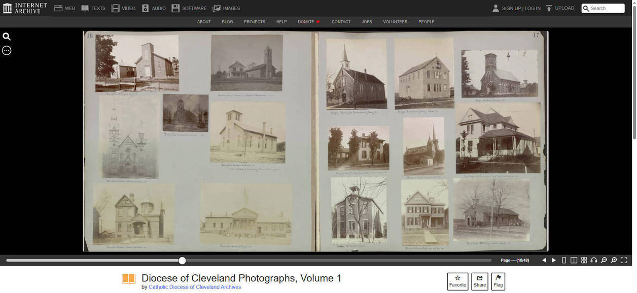 Example of material on Internet Archive, click to be directed there