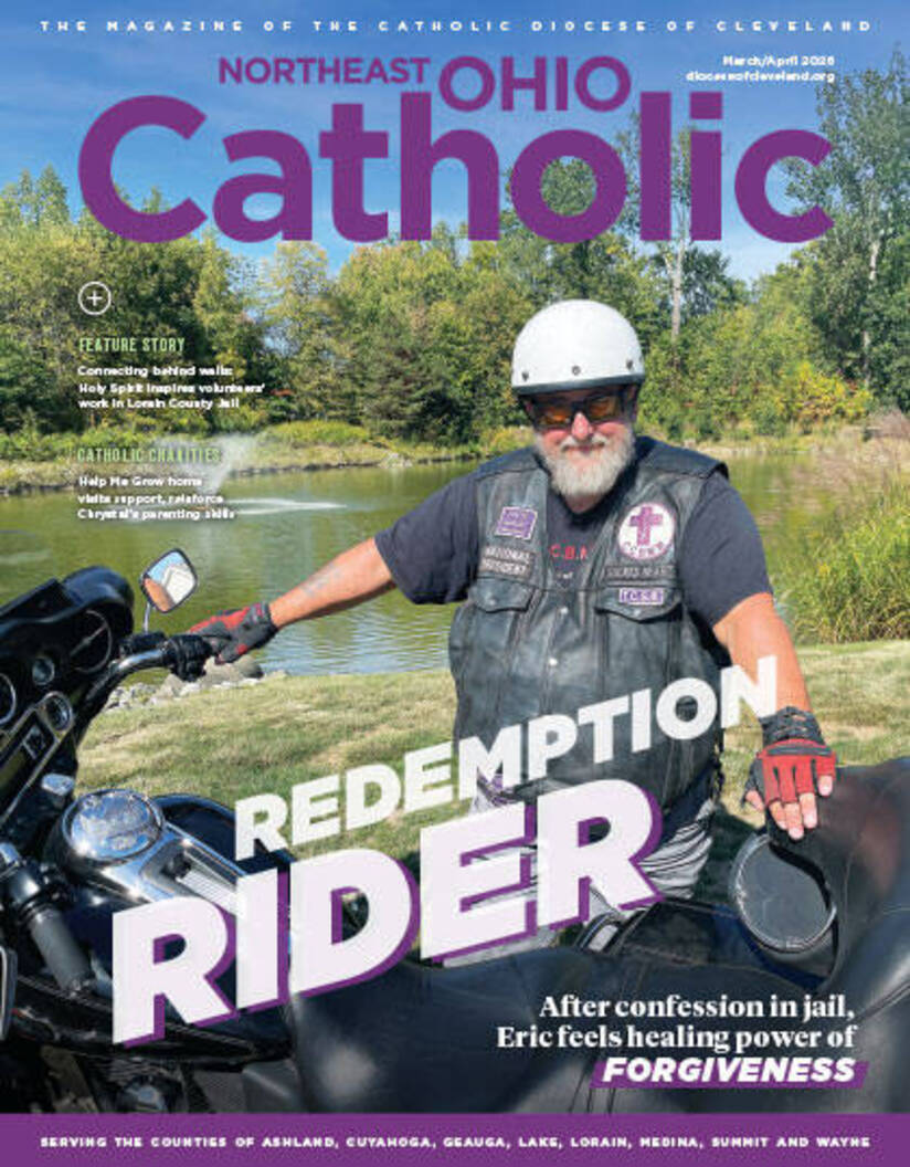 Northeast ohio catholic cover march april 2026